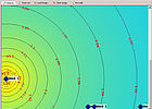 Single well drawdown cone